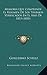 Memoria Que Comprende El Resumen de Los Trabajos Verificados En El Ano de 1853 (1855) - Guillermo Schulz