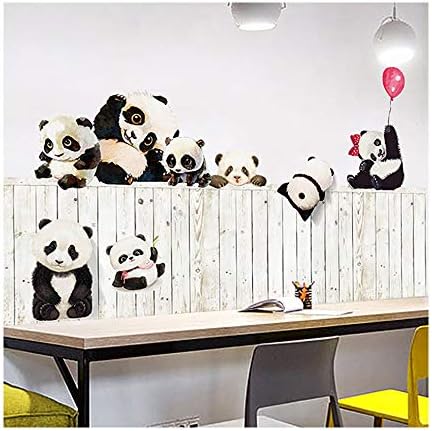 Wall Stickers Children'S Room Kindergarten Wall Decorations Cute Cartoon Wall Stickers Panda Stickers Living Room Self-Adhesive Wallpaper