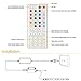 16.4ft/5M 5050 300LED RGB Multi-Color Waterproof(IP-65) SMD Flexible Strip Light Kit with 44 Key IR Remote Controller + 12V 5A Power Supply