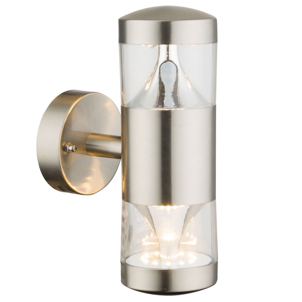 Globo Outdoor Wall Lighting Fosca, Silver