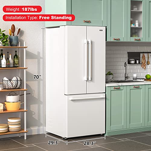 Galanz GLR16FWEE16 3French Door Refrigerator With Bottom Freezer
