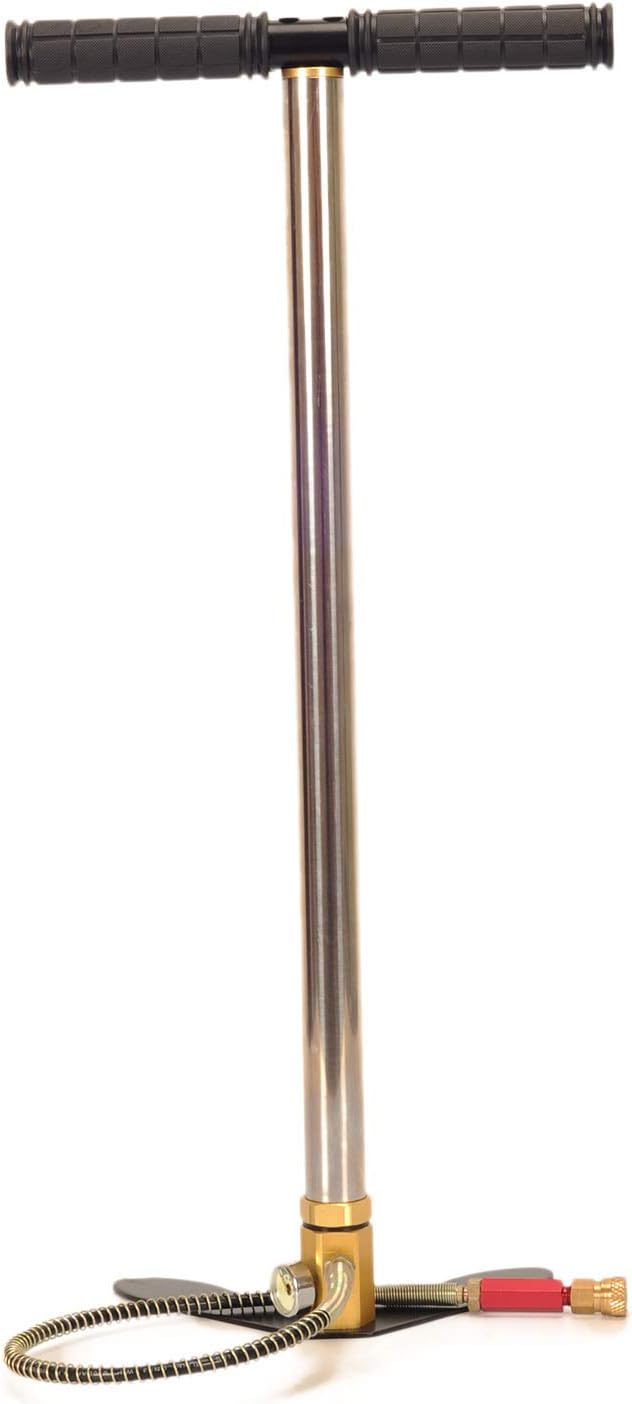 Iycorish PCP Hand Pump for Air Tank Car High Pressure 4500PSI 300bar 30Mpa