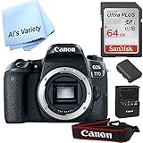 Canon 77D Body (No Lens) with Free SanDisk Ultra