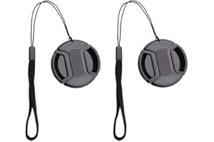 ULBTER 55mm Lens Cap Cover with Keeper for AF-P NIKKOR 18-55mm f/3.5-5.6G VR Lens for Nikon D5600 D5500 D5300 D3500 D3400 D33