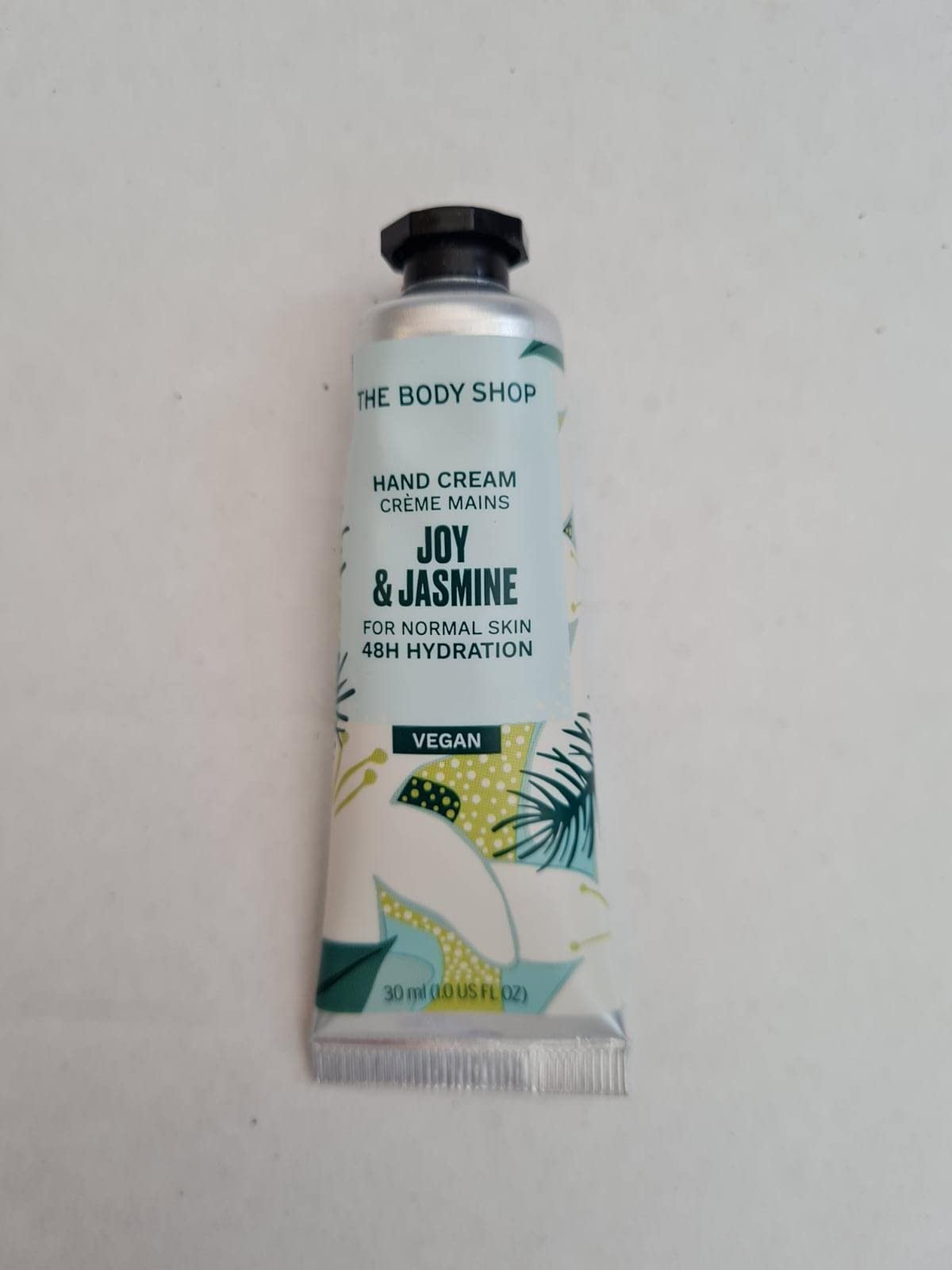 THE BODY SHOP Joy & Jasmine Hand Cream 48HR HYDRATION FLORAL & FESTIVE SCENT VEGAN, 30 ML