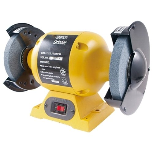HHIP7600-0030 Heavy Duty Bench Grinder, 6" Size, .5 HP (Pack of 1)