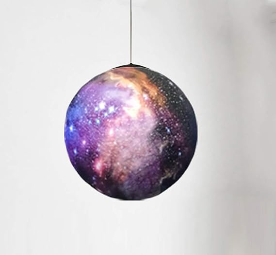 universo planeta luna lamparas de techo