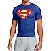 Under Armour Alter Ego Compression Short Sleeve Superman Royal/Red Small