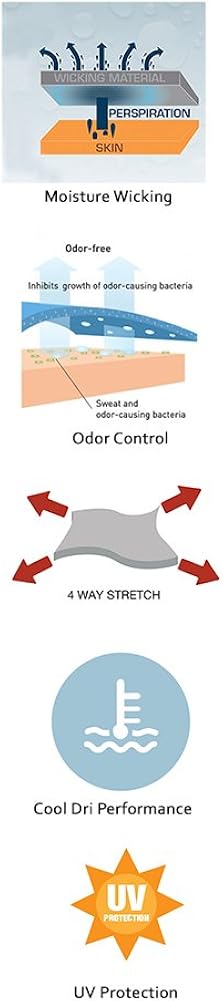 Opna Mens Dry-Fit Golf Polo Shirts: Clothing