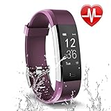 Letsfit Fitness Tracker, Activity Tracker with Heart Rate Monitor and Sleep Monitor, Step Counter Pedometer Watch, IP69 Water Resistant Smart Bracelet for Kids Women and Men