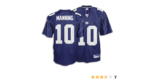 eli manning reebok jersey