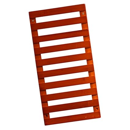 Generic 1Set Rustic Craftsman Wood Wall Planter Wooden Hanging Wall Planter Plant Stand Rack for Indoor Outdoor