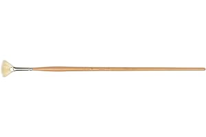 Raphael D'Artigny 3695 Interlocked White Bristle Brush, Fan, 4