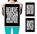 Motivational Inspirational Famous Quotes Teen Boy Girl Sports Wall Art Posters Decorative Prints Black White Workout Fitness Wall Decor Home Office Business Classroom Dorm Gym Entrepreneur (13 x 19)