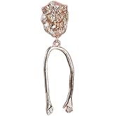 Andelaisi Boho Lion Stud Earrings Vintage Hand Dangle Earrings Gold Lion Head Earrings Animal Lion Earrings Jewelry for Women