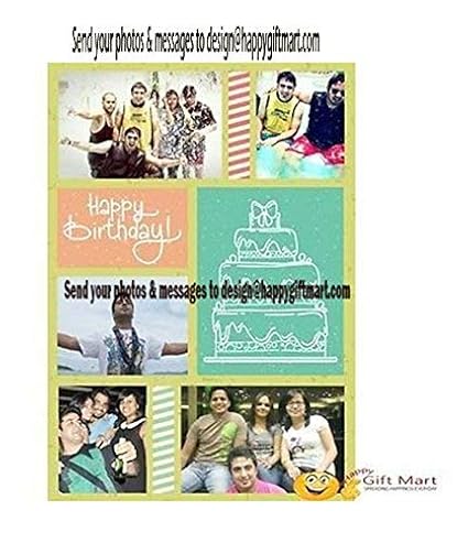 Amazon Com Tecmac Personalized Happy Birthday Greeting Card Add