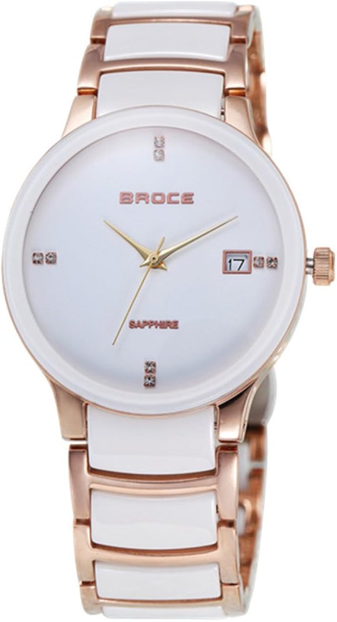 white sports watch ladies