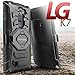Evocel New Generation Series Phone Case Compatible with LG K7, LG Tribute 5, LG Escape 3, LG K8 with Belt Clip Holster and Kickstand, Black