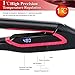 Professional Hair Straightener Ceramic Tourmaline Negative Ionic Flat Iron Safe Not Hurt Hair Precise Temperature Adjustment Blue Screen Digital Display Straightens Curls Dual Use World Voltagethumb 4