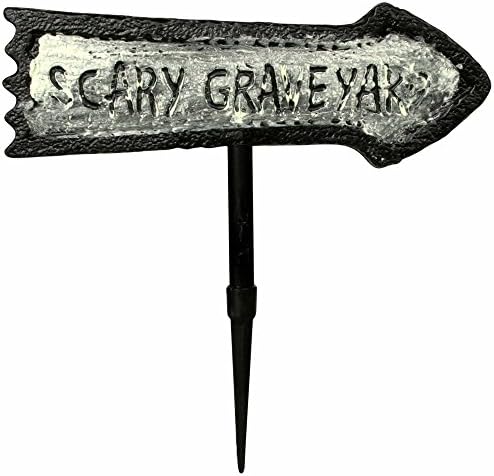 ROCKYMART Glow in The Dark Scary Graveyard Halloween Ghost Walk RM4038