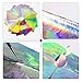 Flame Reflections Nail Stickers - 16pcs Halloween Holographic Fire Flame Nail Art Decals Nail Stencil for Nails Manicure, Maples DIY Nail Foils Tape Adhesive Decoration by DR.MODE