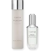 TIRTIR Glass Skin Routine - Milk Skin Toner + Ceramic Milk Ampoule