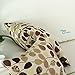 CaliTime Throw Pillow Covers Luxury Chenille Cute Leaves Decorative Cushion Case Shell for Couch Sofa Home 18 X 18 Inches Ecru Brown