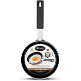 Gotham Steel Mini Nonstick Egg & Omelet Pan – 5.5” Single Serve Frying Pan / Skillet, Diamond Infused, Multipurpose Pan Desig