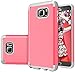 Note 5 case, E LV Galaxy Note 5 Case - Armor Hybrid Defender Protection case cover for Samsung Galaxy Note 5 [Red Melon/Grey]