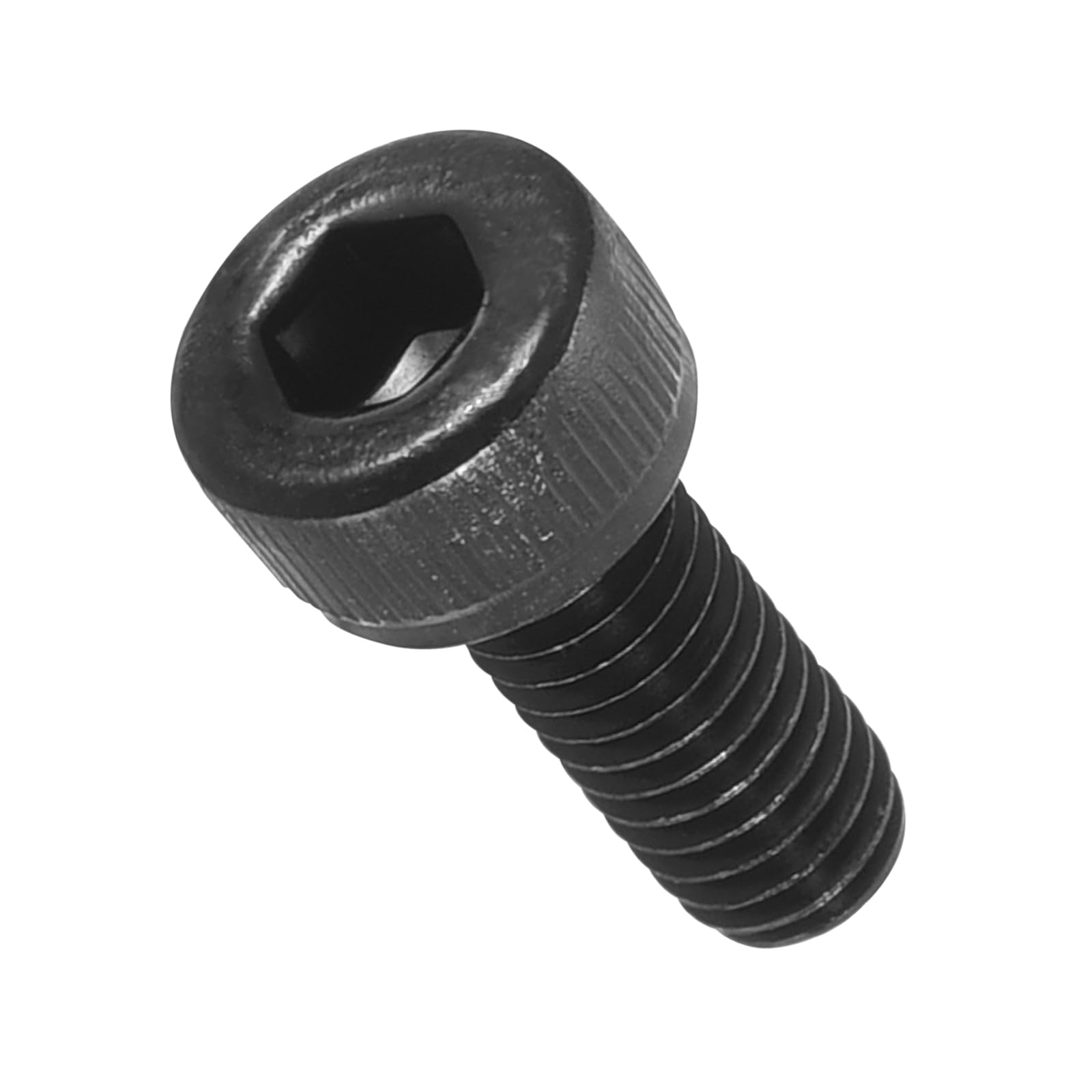 METALLIXITY Socket Head Cap Screws(M4-0.7x10mm)50Pcs, Carbon Steel Allen Socket Drive DIN912/ISO4762 Metric Oxide - Machine Grade 12.9 Internal Hex Screw UNC Coarse, Black — image 1