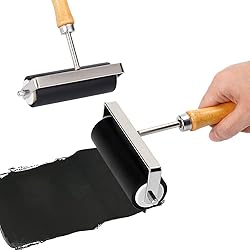 3 Pack Rubber Roller - Brayer Rollers with 3 Size
