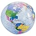 Earth Globe Beach Balls - 6 Cnt.