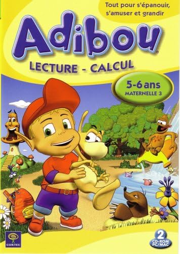 Adibou Lecture Calcul 5 6 Ans Maternelle 3 Amazon Fr Logiciels