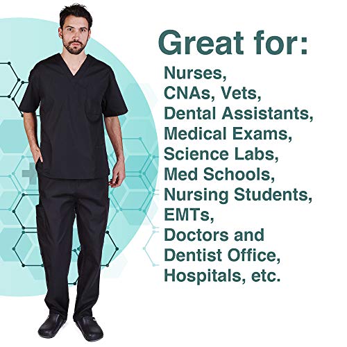 Natural Uniforms Comfortable Fit Men's Workwear Uniform 8 Pocket Top