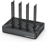 HotTopStar 4 Bay NVME SATA M.2 SSD Docking Station USB C 10Gbps Aluminum view 1