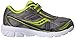 Saucony Boys Baby Ride Sneaker (Toddler/Little Kid),Grey/Lime,12 M US Little Kid