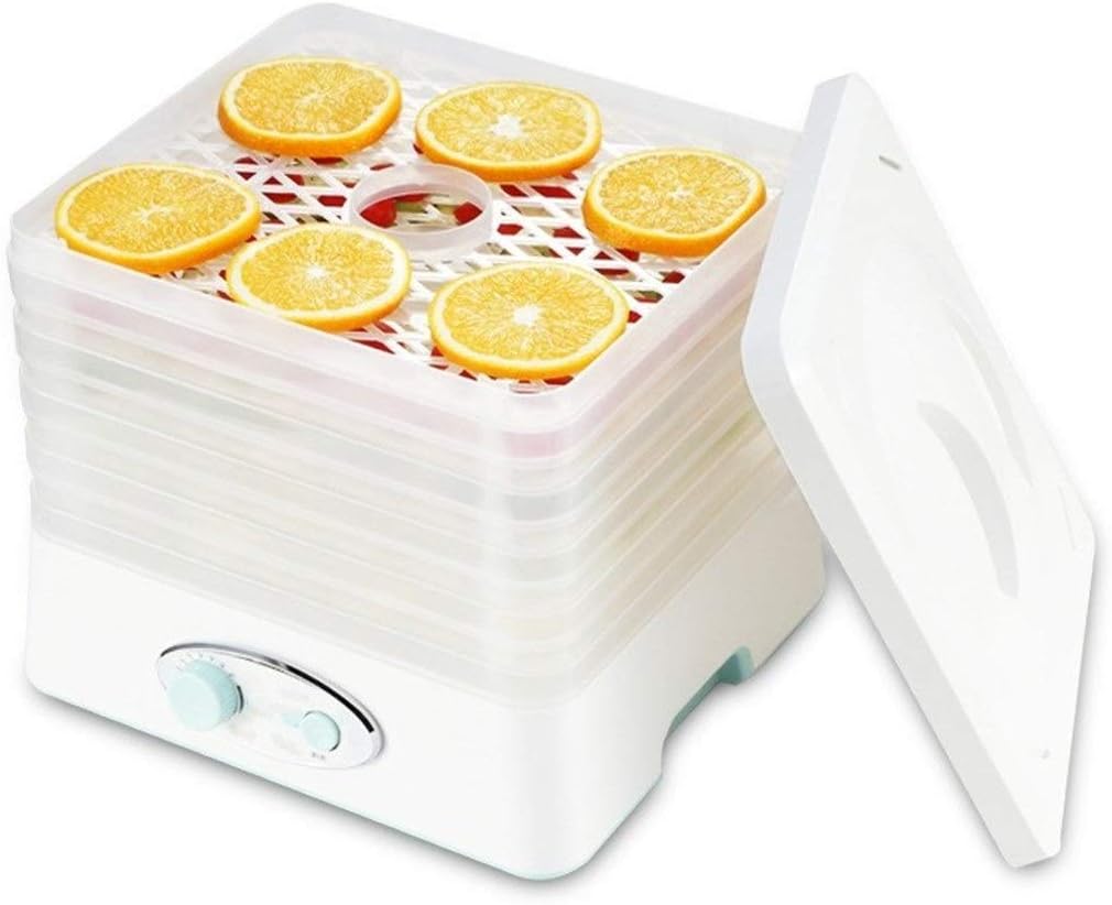 Smart Food Dehydrator with Adjustable Temperature Controls, Beef Jerky Maker, Food Preservation Device, Food Dehydration Machine, Dried Fruits and Vegetables Maker, Countertop Small Kitchen Appliance