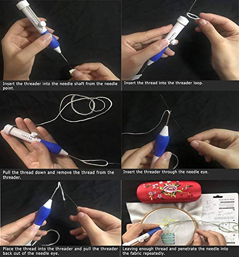 2 Embroidery+Knitting+Crochet+Threaders+Stitching