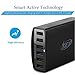 USB Wall Charger, Key Power 60 Watt 12A 6-Port Charging Station for Apple iPhone Xs/Max/XR/X/ 8/7 Plus, iPad Pro/Air Mini/Samsung Galaxy S9/S8/S7/S6 Edge and More