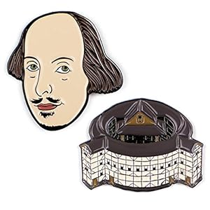 Unemployed Philosophers Guild 14971 William Shakespeare Pins
