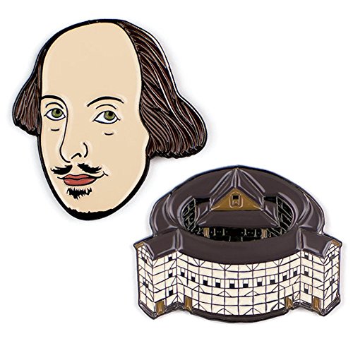 Unemployed Philosophers Guild 14971 William Shakespeare Pins