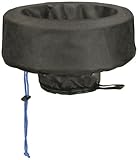 Laguna Woven Fabric Floating Plant Basket, 10-Inch, Small