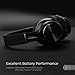 Bluetooth Headphones Wireless Headset Over Ear – Foldable Hi-Fi Stereo Headset with Built-in Mic, Comfortable Earpads, 15Hours Playtime, for Cellphones/ TV/ Computer/ Travel/ Work, Blackthumb 1