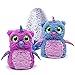 Hatchimals Hatching Egg Interactive Creature Owlicorn Baby Toy, Pink/Blue