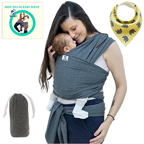Baby Wrap Carrier For Boys and Girls By SSL Gender Neutral Baby Sling Carrier For Infants Suitable For Both Mo