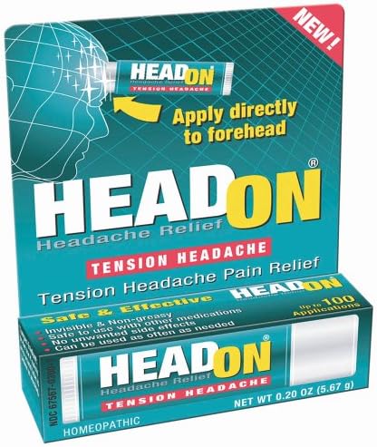 HeadOn - Apply Directly to Forehead Tension Headache Relief .2 oz (5.67 g)