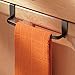 iDesign Axis Over-the-Cabinet Kitchen Dish Towel Bar Holder - 9