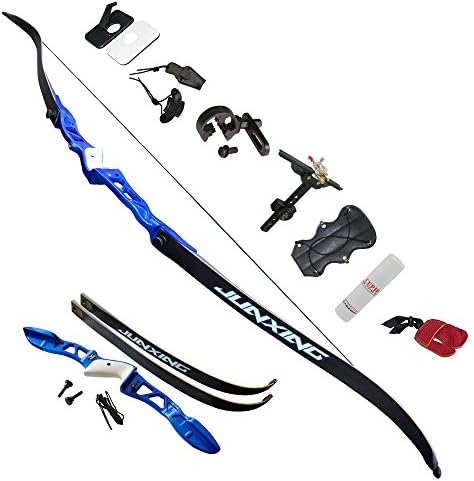 Archery Bow Recurve Takedown Adult Hunting Kits Sets Alloy Riser Outdoor Target 20-34lbs