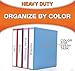 Wilson Jones Heavy Duty Round Ring View Binder, 2