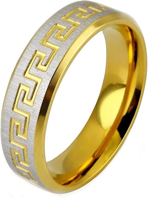 FaithHeart Anello Spine Ges&ugrave; - Gioiello Religioso Acciaio Inox Uomo